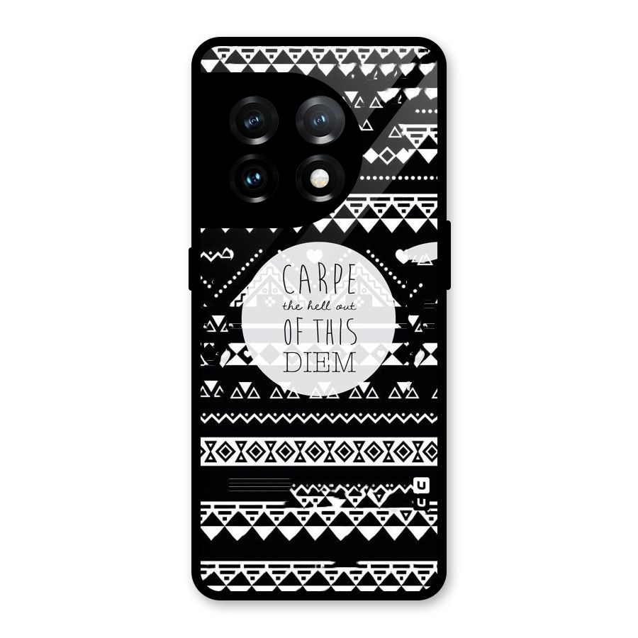 Hell Diem Glass Back Case for OnePlus 11