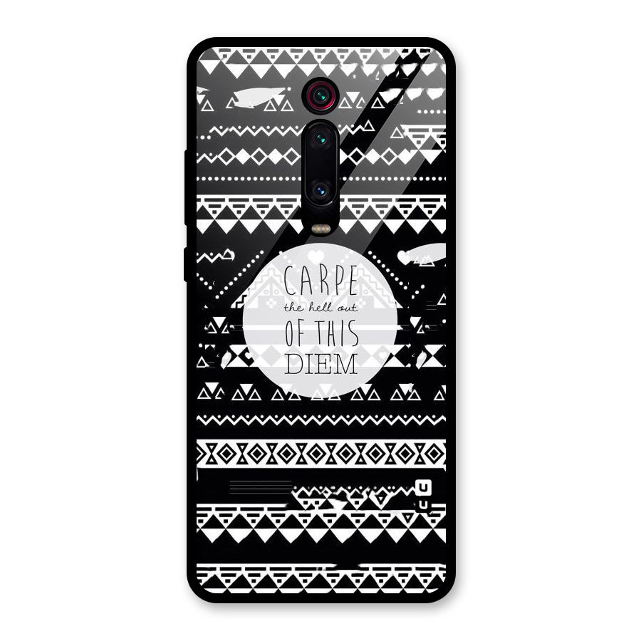 Hell Diem Glass Back Case for Redmi K20 Pro