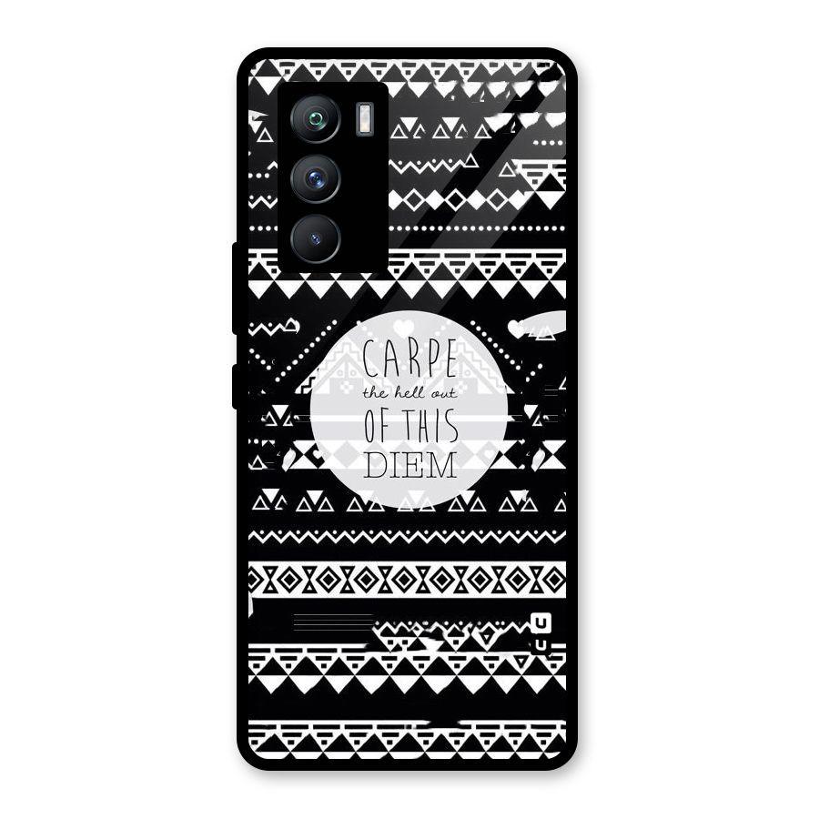 Hell Diem Glass Back Case for Vivo iQOO 9 SE