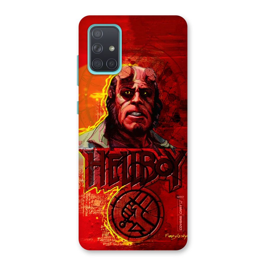 Hellboy Artwork Back Case for Galaxy A71