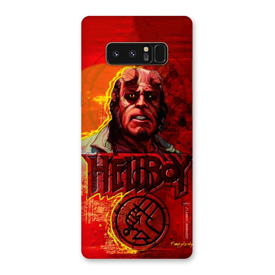 Hellboy Artwork Back Case for Galaxy Note 8