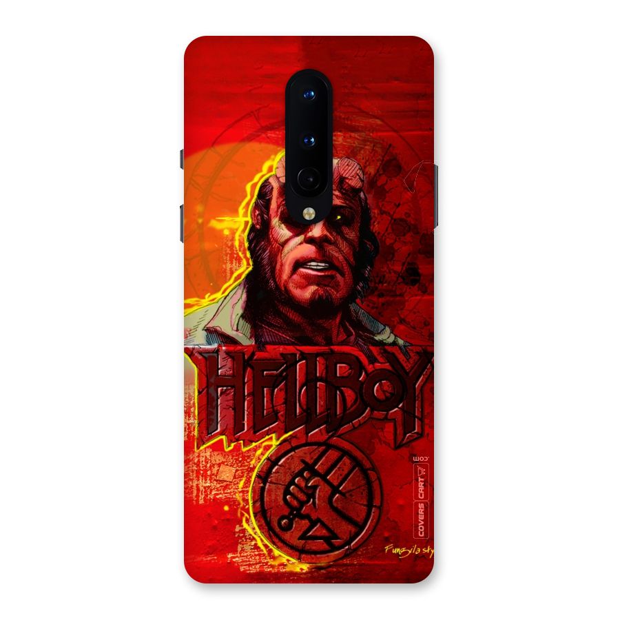Hellboy Artwork Back Case for OnePlus 8