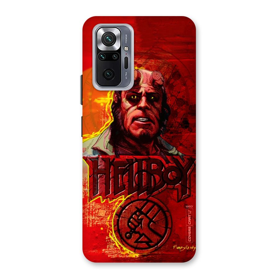 Hellboy Artwork Back Case for Redmi Note 10 Pro