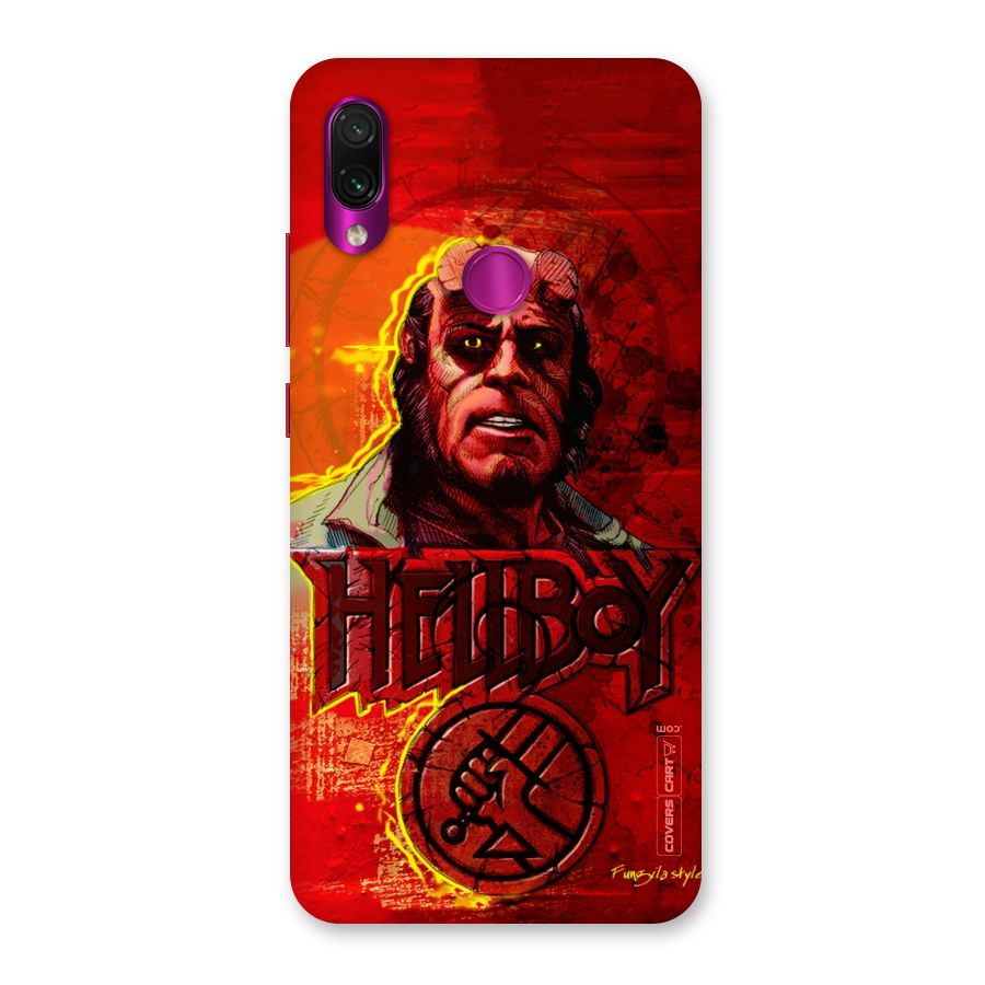 Hellboy Artwork Back Case for Redmi Note 7 Pro