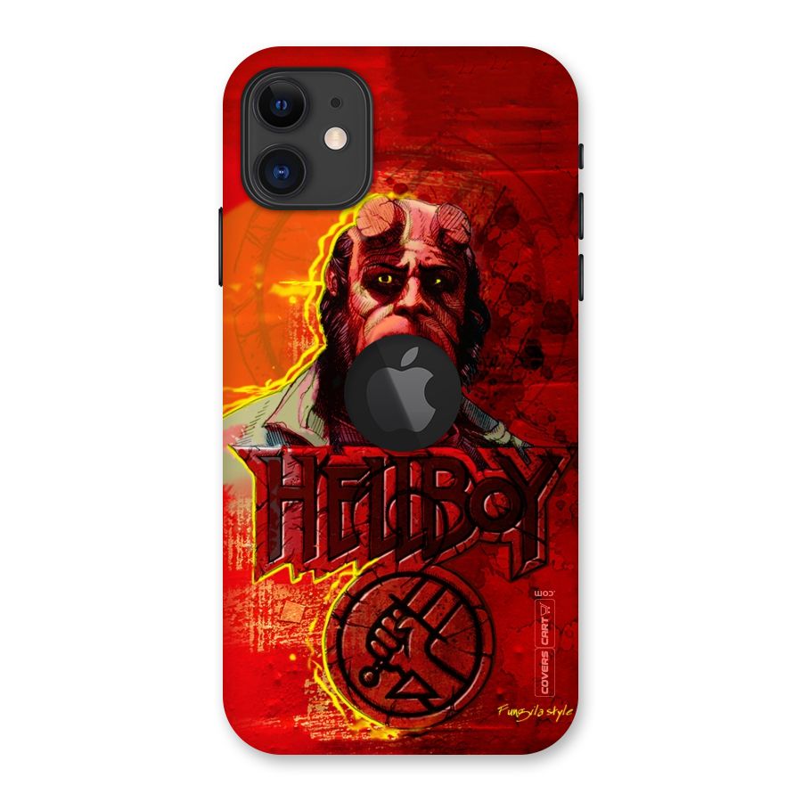Hellboy Artwork Back Case for iPhone 11 Logo Cut