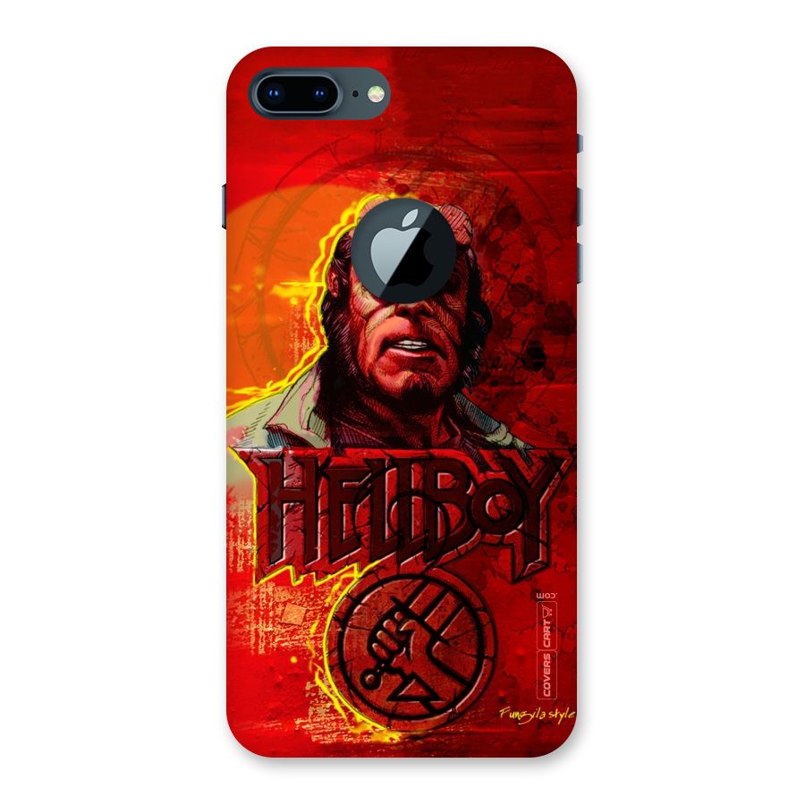 Hellboy Artwork Back Case for iPhone 7 Plus Logo Cut