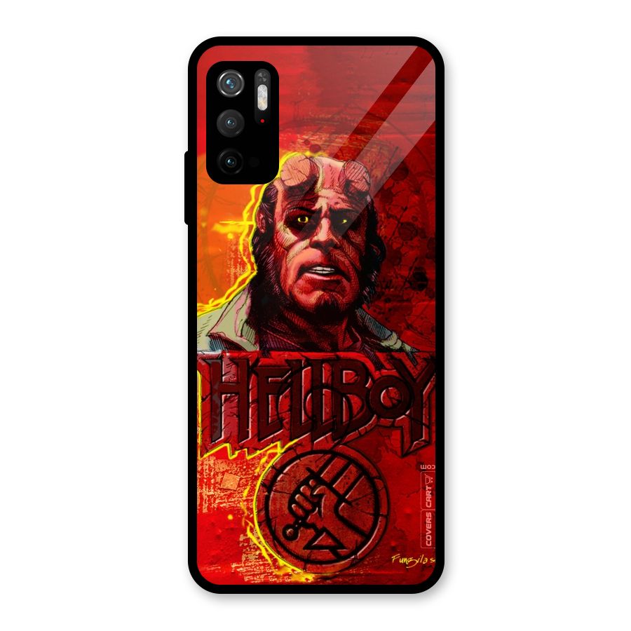 Hellboy Artwork Glass Back Case for Poco M3 Pro 5G