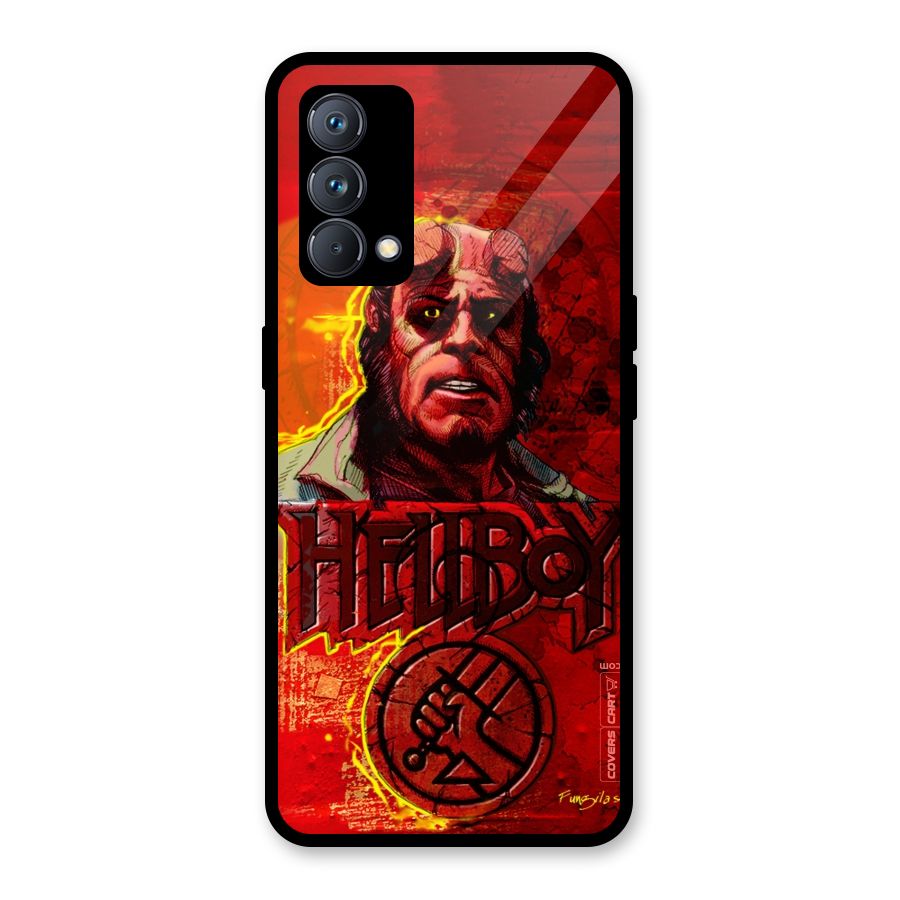 Hellboy Artwork Glass Back Case for Realme GT Master Edition