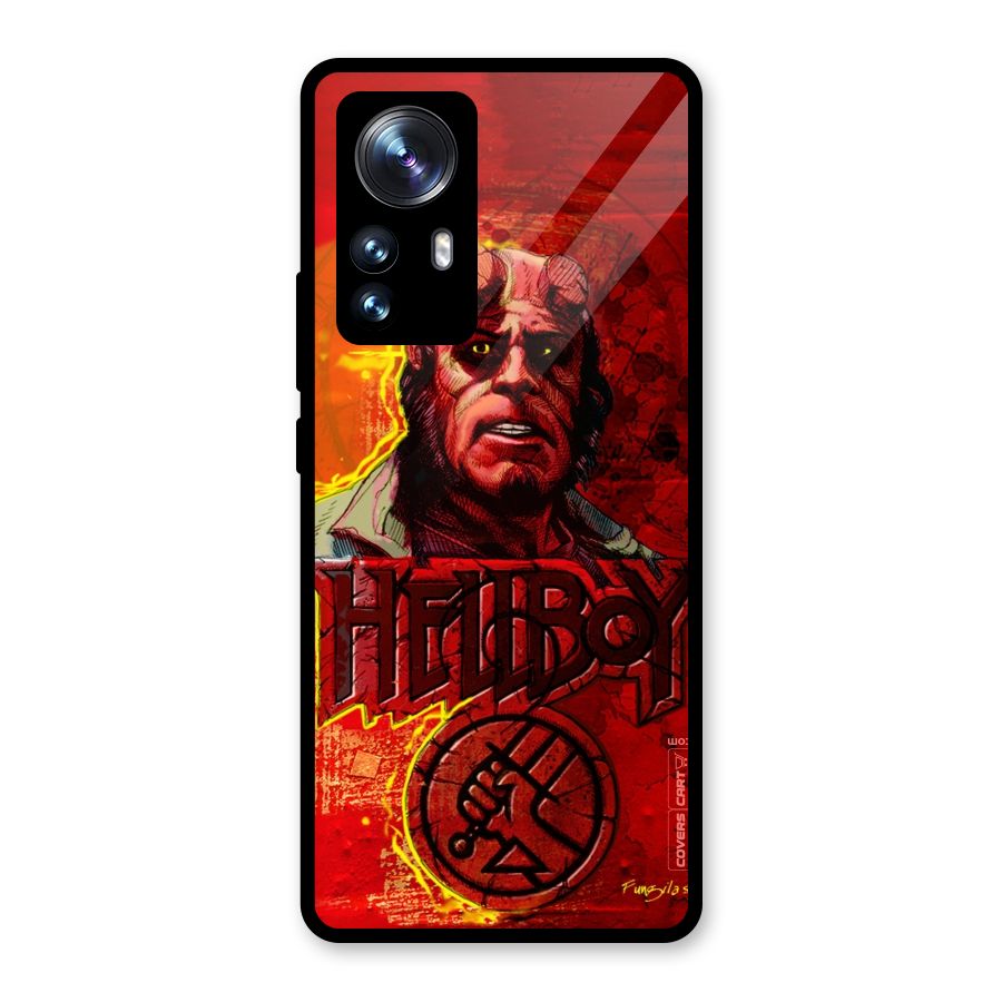 Hellboy Artwork Glass Back Case for Xiaomi 12 Pro