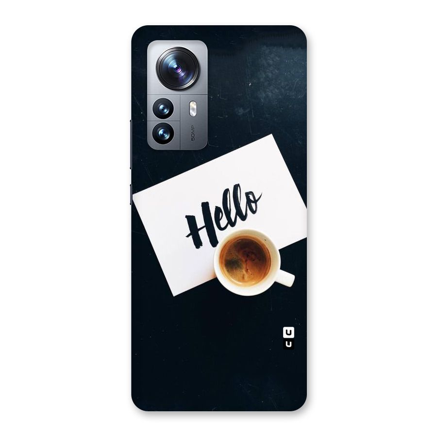 Hello Coffee Back Case for Xiaomi 12 Pro