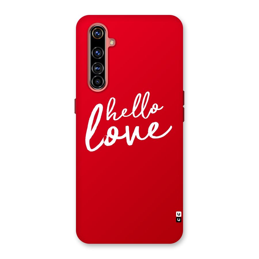 Hello Love Back Case for Realme X50 Pro