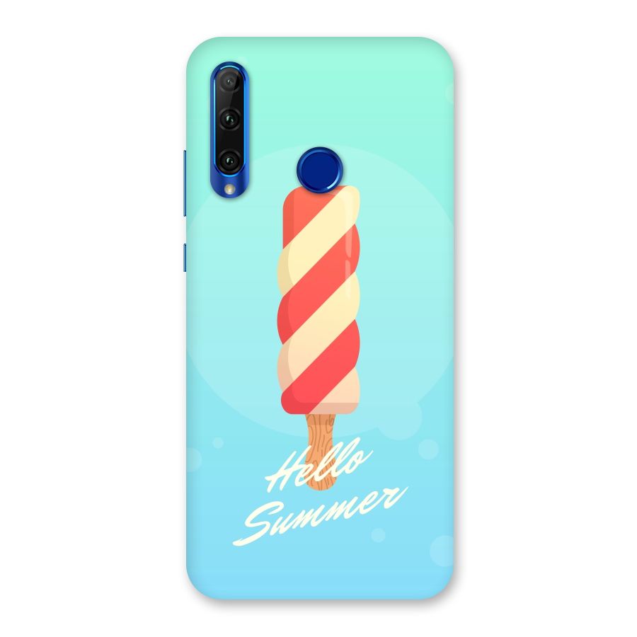 Hello Summer Back Case for Honor 20i