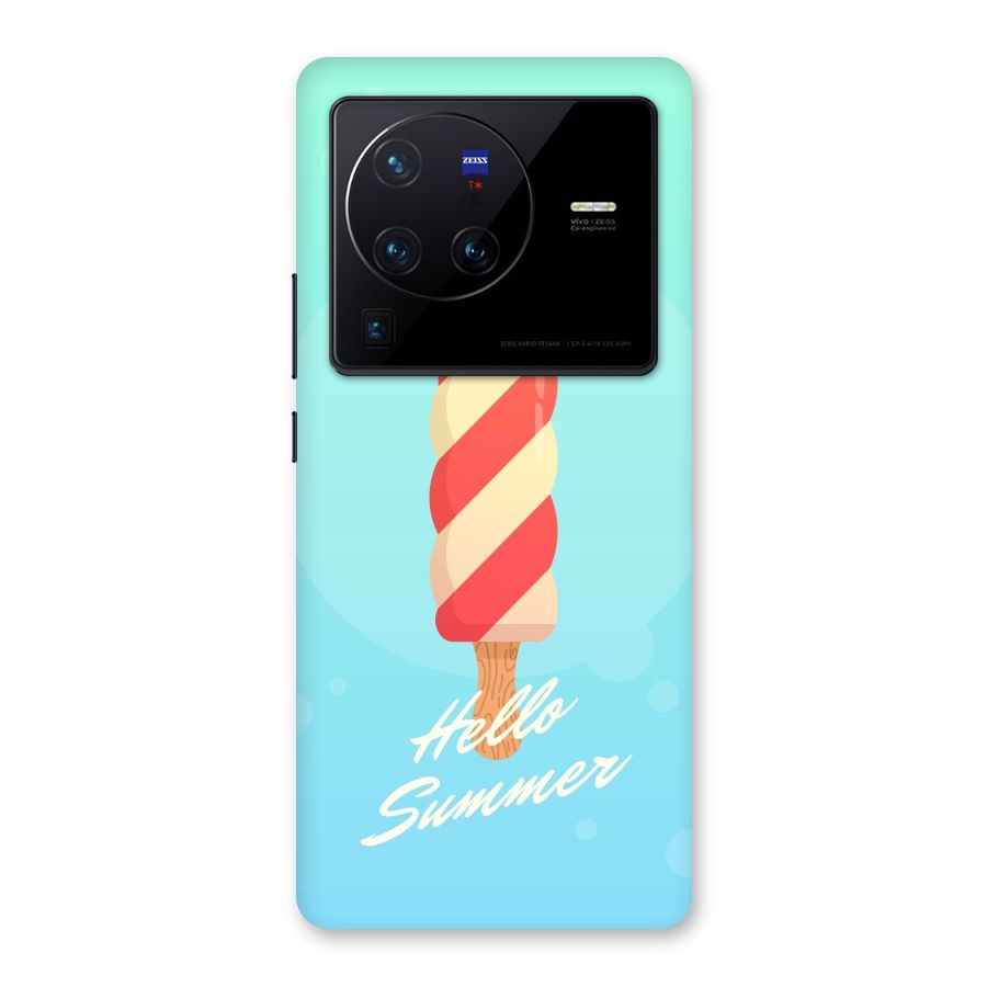 Hello Summer Back Case for Vivo X80 Pro