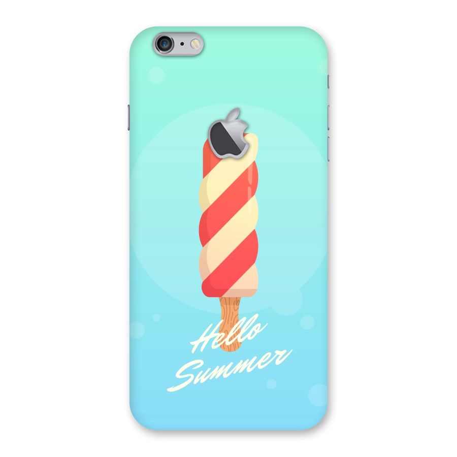 Hello Summer Back Case for iPhone 6 Plus 6S Plus Logo Cut
