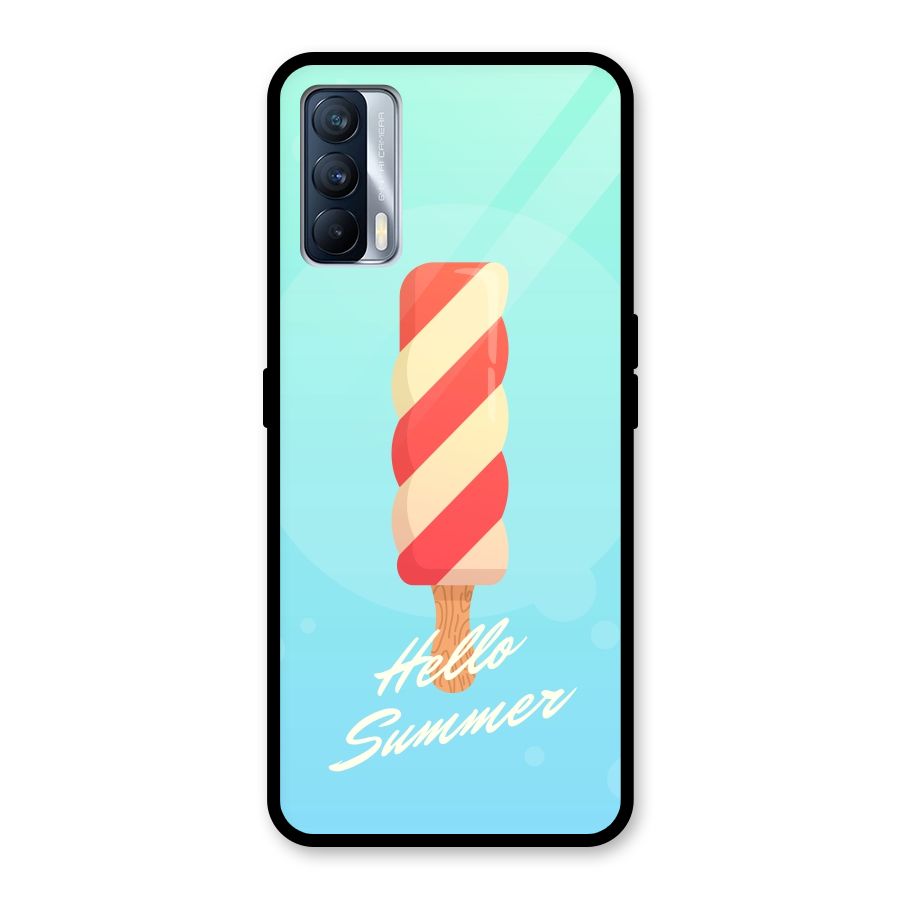 Hello Summer Glass Back Case for Realme X7