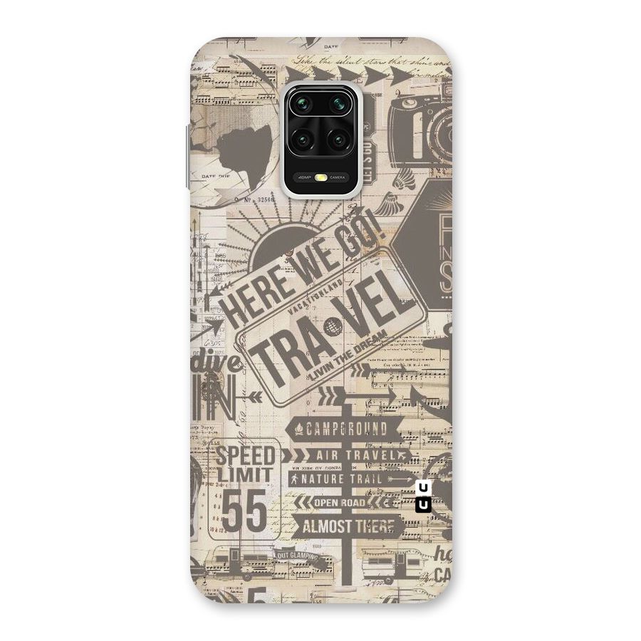 Here We Travel Back Case for Poco M2 Pro