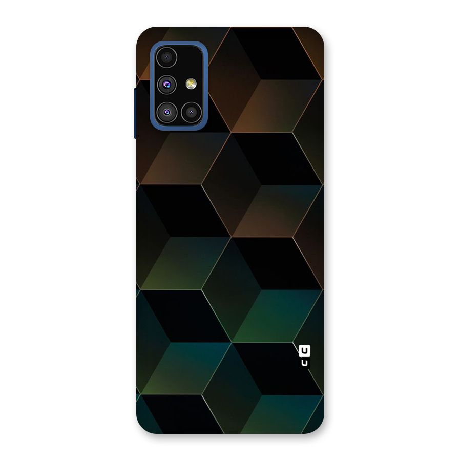 Hexagonal Design Back Case for Galaxy M51
