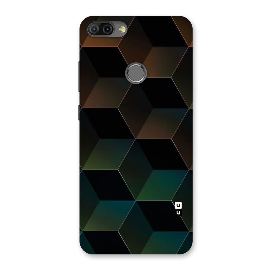 Hexagonal Design Back Case for Infinix Hot 6 Pro
