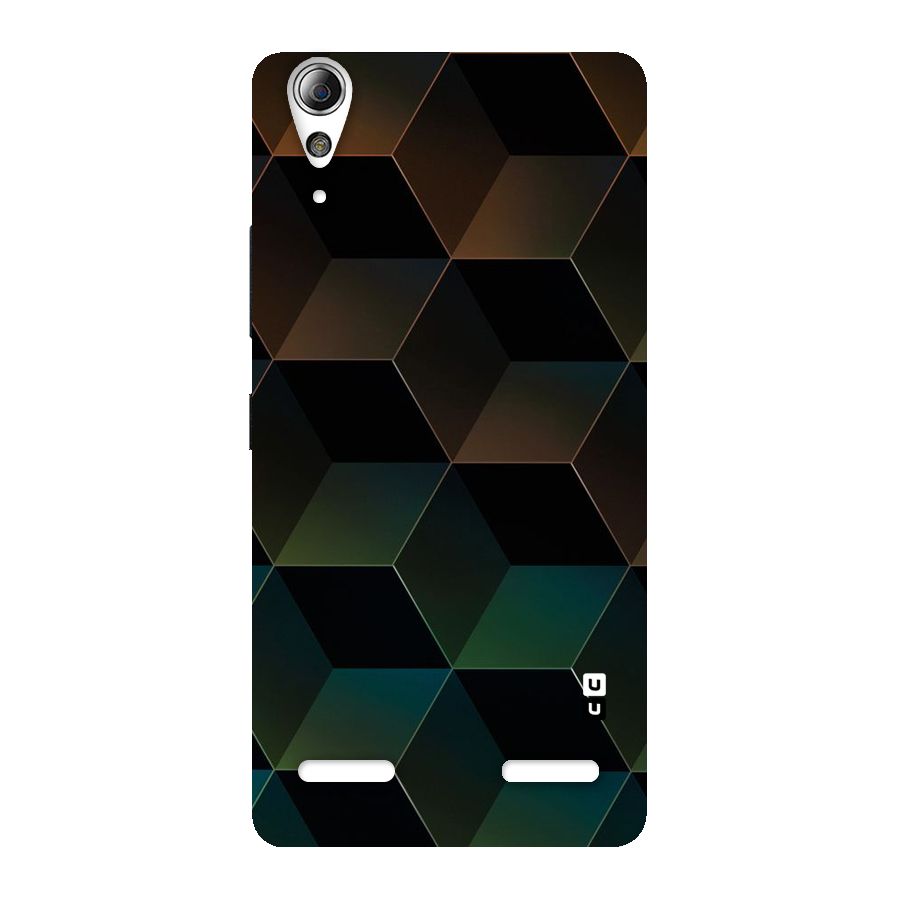 Hexagonal Design Back Case for Lenovo A6000 Plus