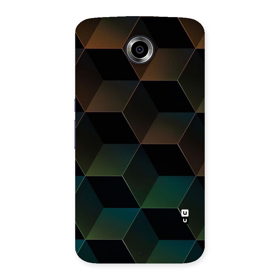 Hexagonal Design Back Case for Nexsus 6