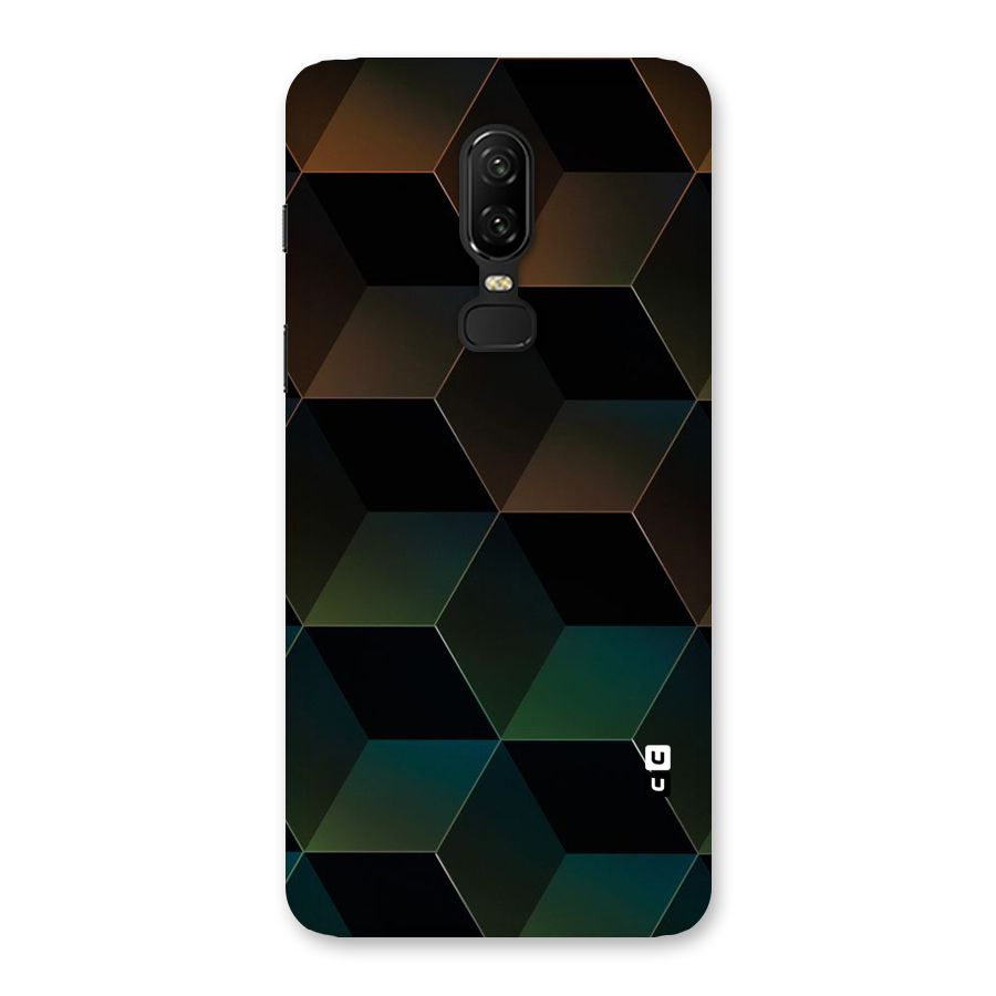 Hexagonal Design Back Case for OnePlus 6