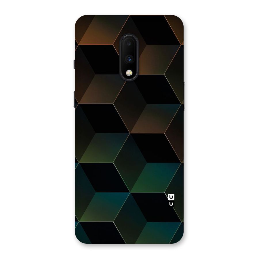 Hexagonal Design Back Case for OnePlus 7
