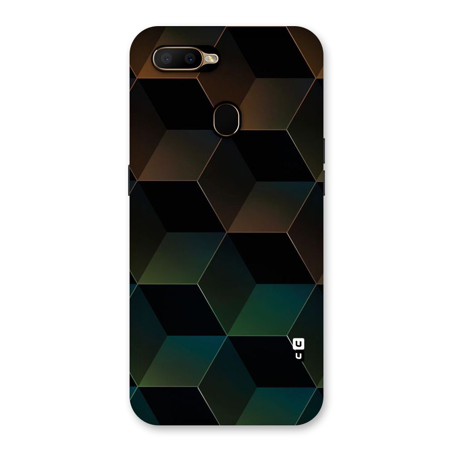 Hexagonal Design Back Case for Oppo A5s