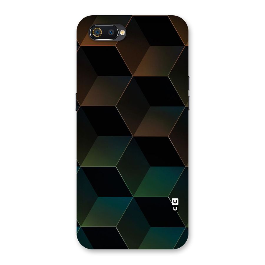 Hexagonal Design Back Case for Realme C2