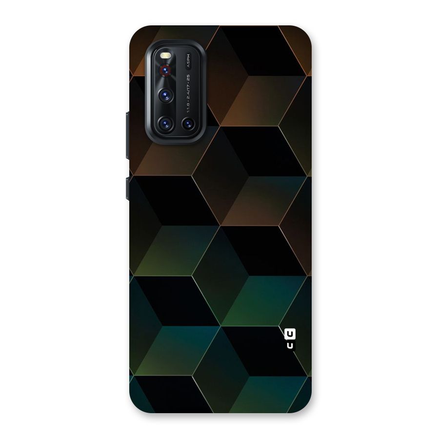 Hexagonal Design Back Case for Vivo V19