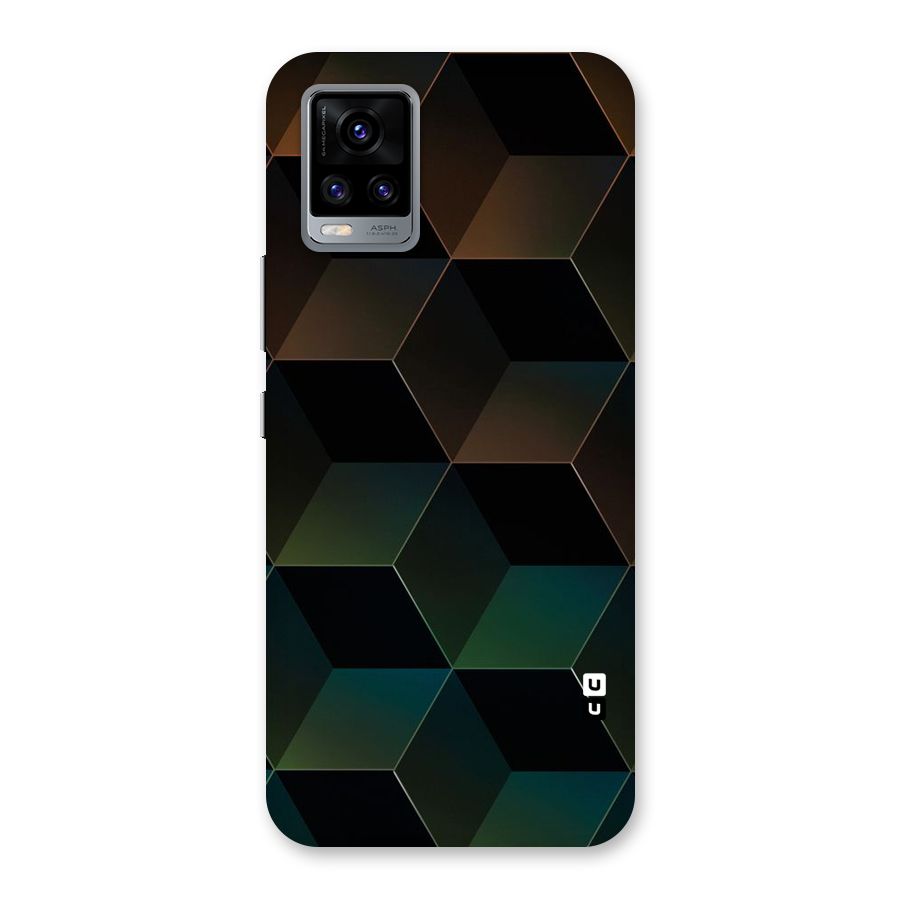Hexagonal Design Back Case for Vivo V20