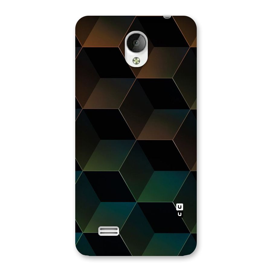 Hexagonal Design Back Case for Vivo Y21