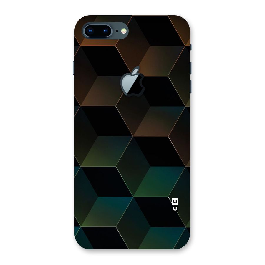 Hexagonal Design Back Case for iPhone 7 Plus Apple Cut