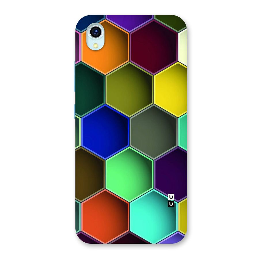 Hexagonal Palette Back Case for Vivo Y1s