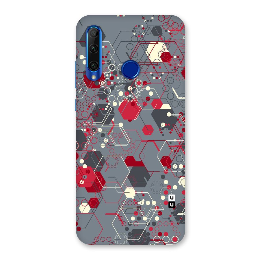 Hexagons Pattern Back Case for Honor 20i