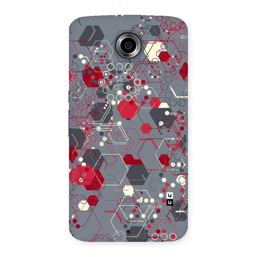 Hexagons Pattern Back Case for Nexsus 6