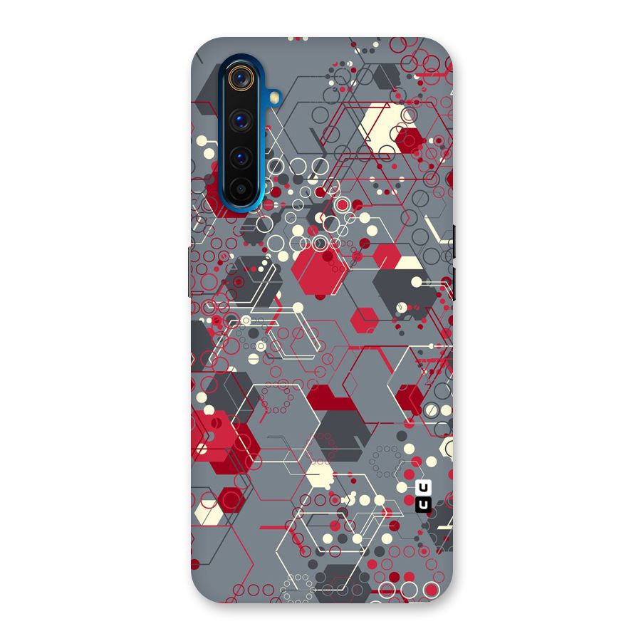 Hexagons Pattern Back Case for Realme 6 Pro