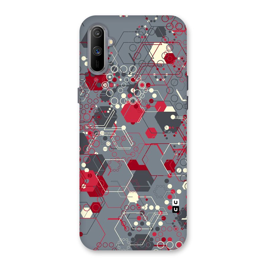 Hexagons Pattern Back Case for Realme C3