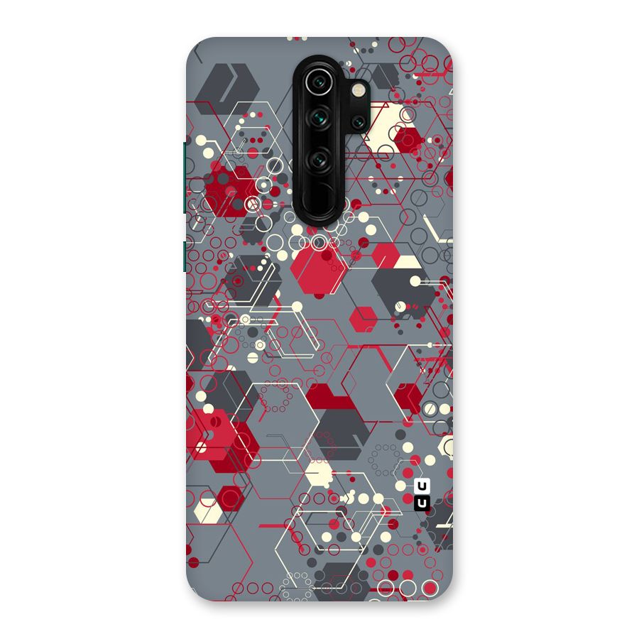 Hexagons Pattern Back Case for Redmi Note 8 Pro