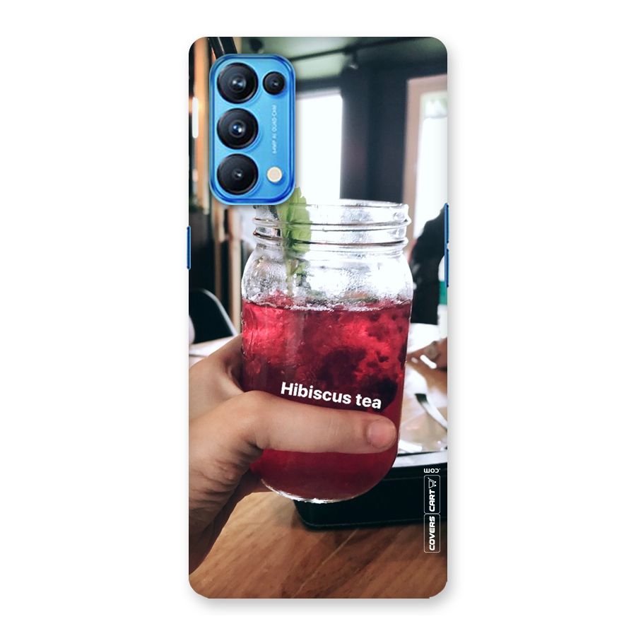 Hibiscus Tea Back Case for Oppo Reno5 Pro 5G