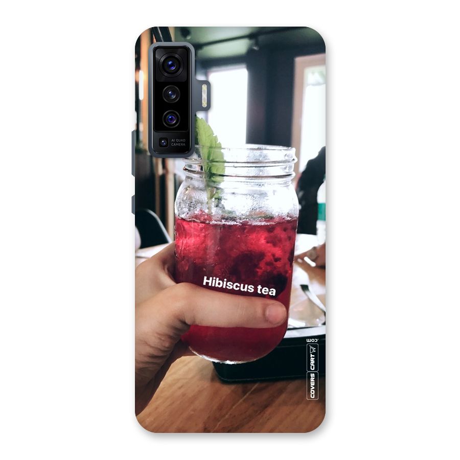 Hibiscus Tea Back Case for Vivo X50