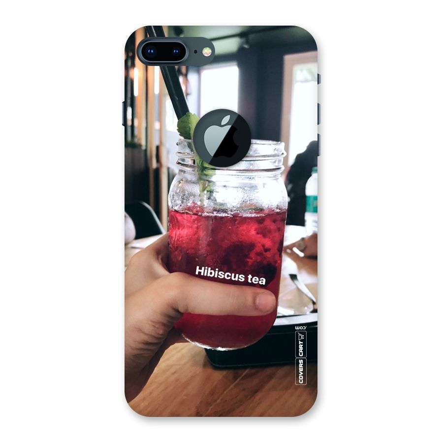 Hibiscus Tea Back Case for iPhone 7 Plus Logo Cut