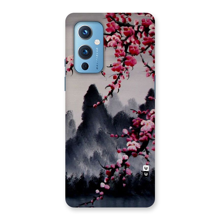 Hills And Blossoms Back Case for OnePlus 9