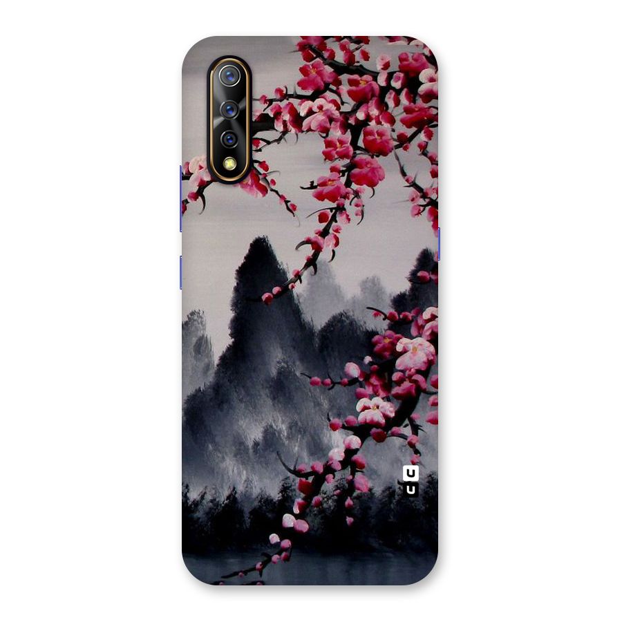 Hills And Blossoms Back Case for Vivo S1