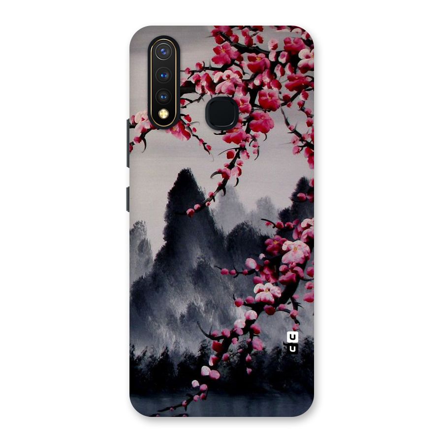 Hills And Blossoms Back Case for Vivo U20