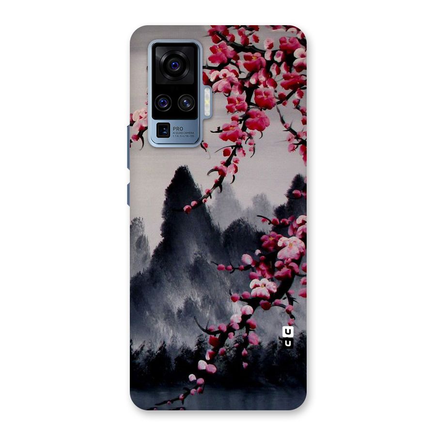 Hills And Blossoms Back Case for Vivo X50 Pro