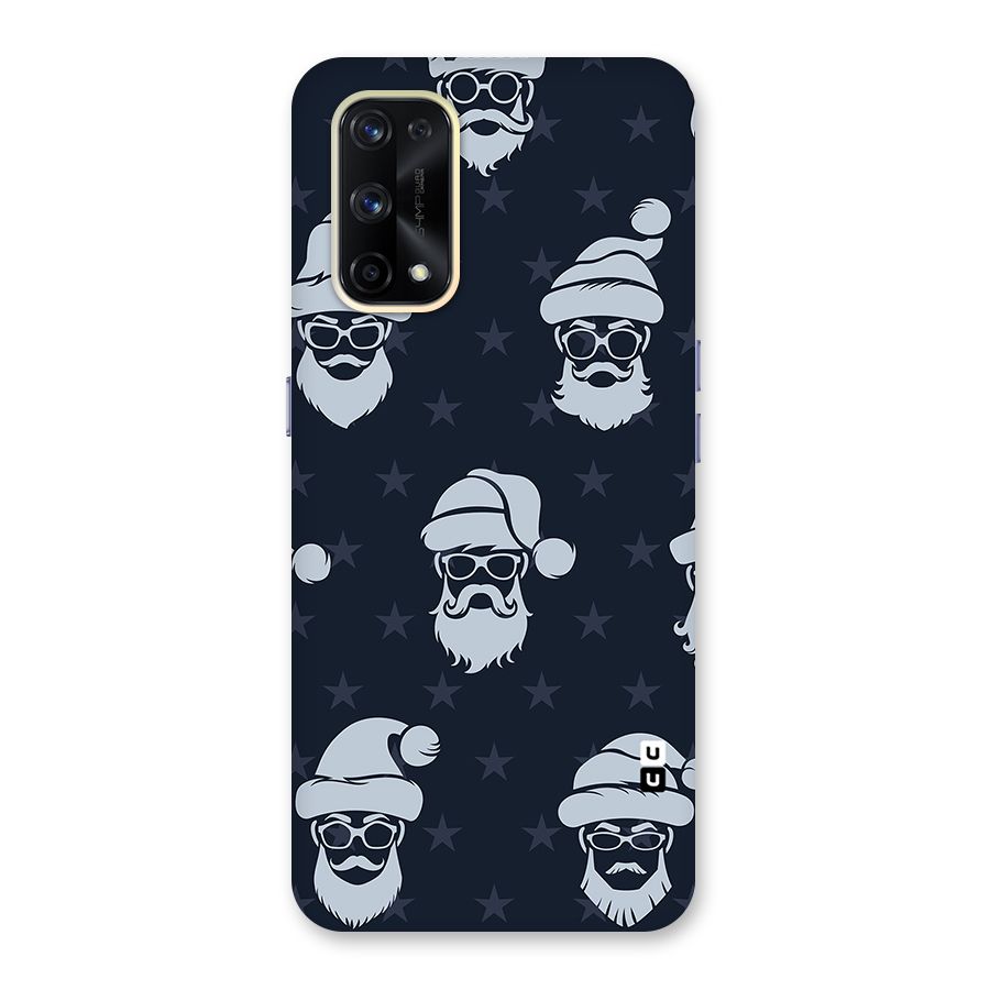 Hipster Santa Glass Back Case for Realme X7 Pro