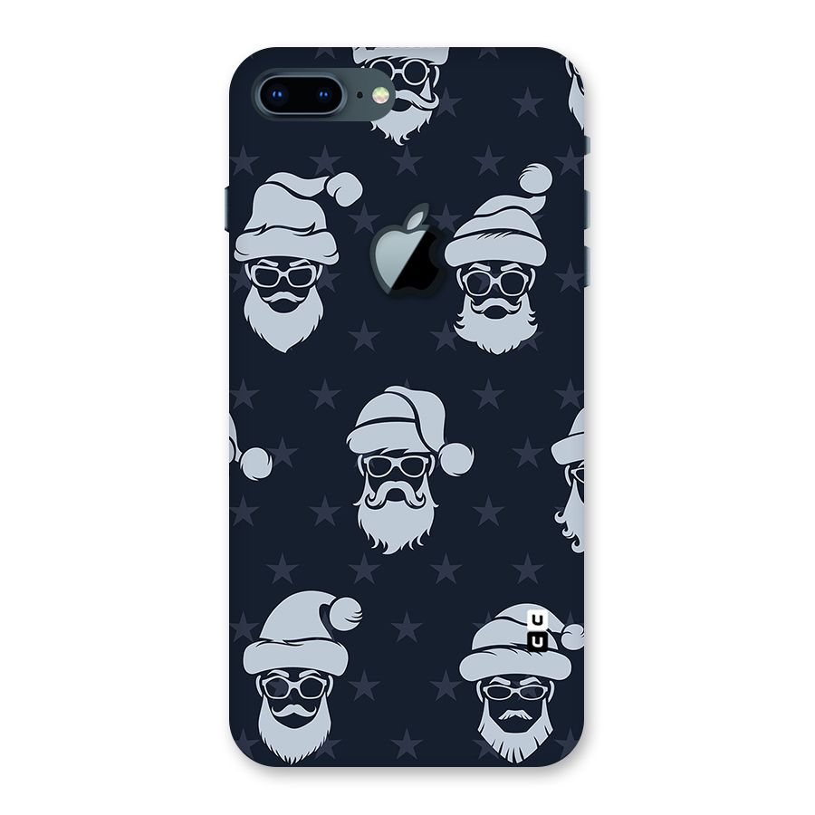 Hipster Santa Back Case for iPhone 7 Plus Apple Cut