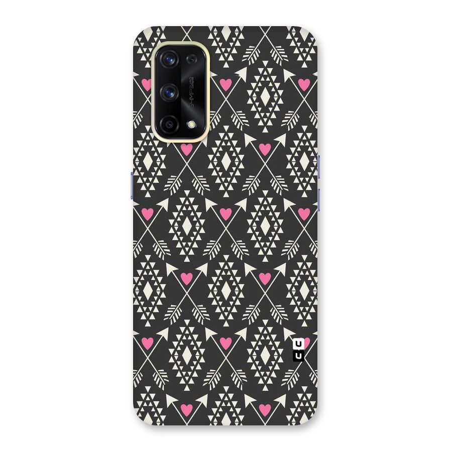 Hit Arrow Love Glass Back Case for Realme X7 Pro