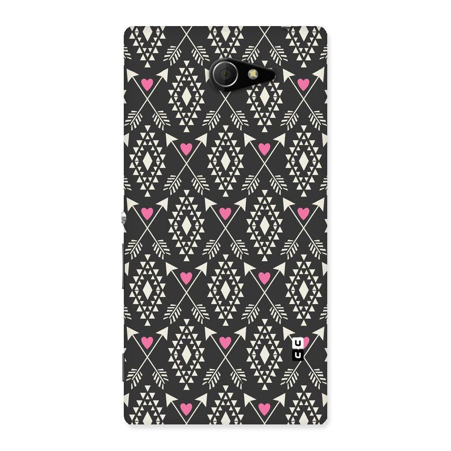 Hit Arrow Love Back Case for Sony Xperia M2