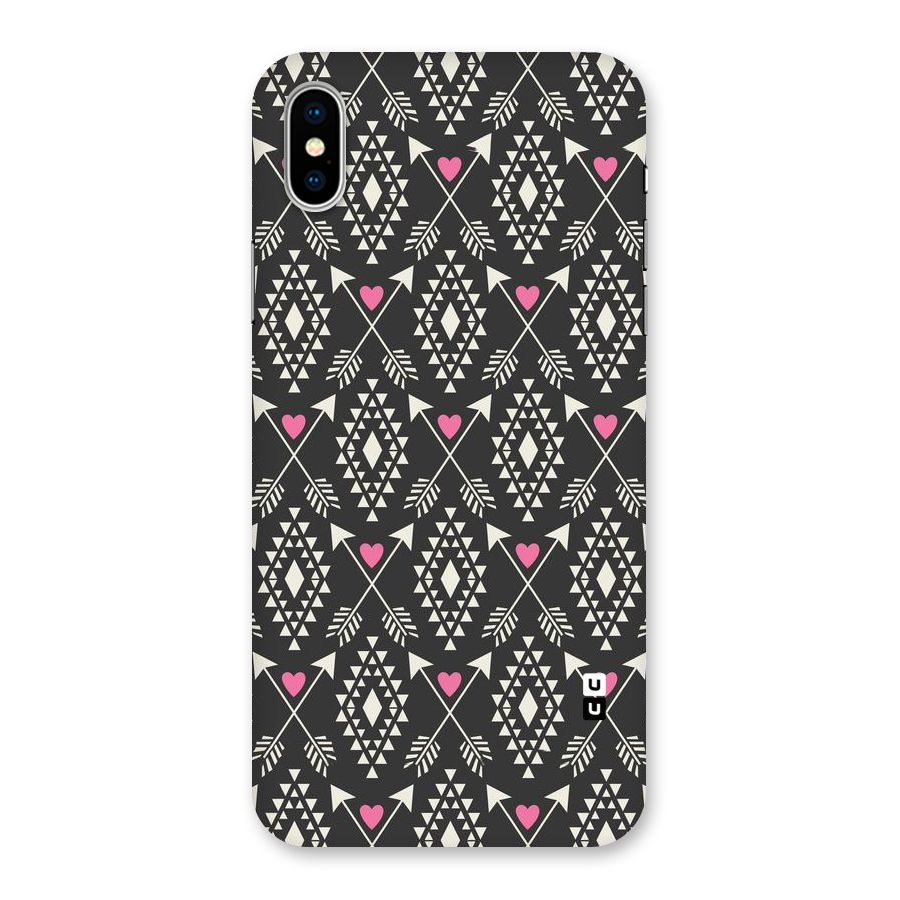 Hit Arrow Love Back Case for iPhone XS